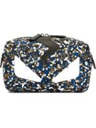 Fendi Bag Bugs Wash Bag, Polyamide/polyester/spandex/elastane/resin