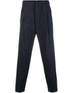 Romeo Gigli Vintage 1990's Tailored Straight Trousers - Blue