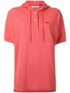 Lacoste - Piqué Hooded Polo Shirt - Women - Cotton - 38, Yellow/orange, Cotton