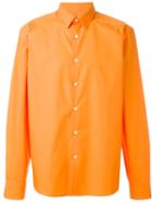 Ps Paul Smith Classic Shirt, Men's, Size: M, Yellow/orange, Cotton