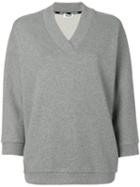 Kenzo - Knitted Sweater - Women - Cotton - Xxs, Grey, Cotton