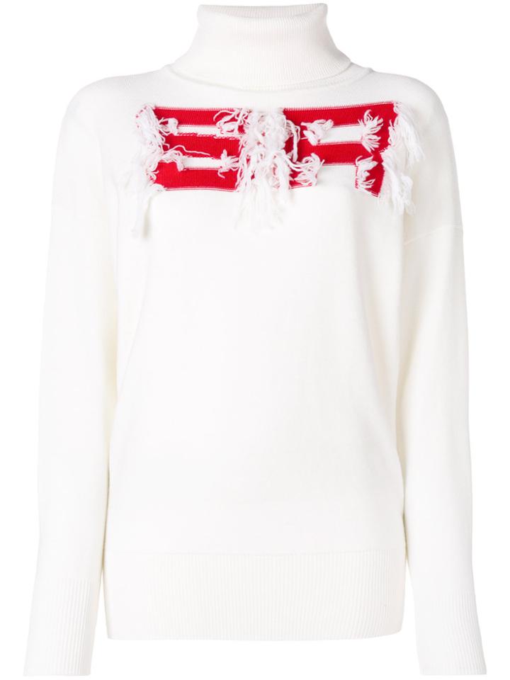 Sonia Rykiel Turtle Neck Jumper - White