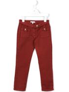 Chloé Kids Slim-fit Trousers, Girl's, Size: 8 Yrs, Red