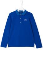 Aston Martin Kids Logo Print Polo Shirt - Blue