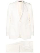 Canali Slim-fit Suit - White