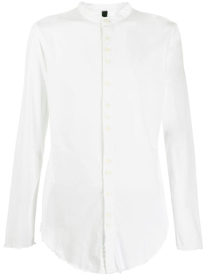 Army Of Me Band Collar Shirt - White