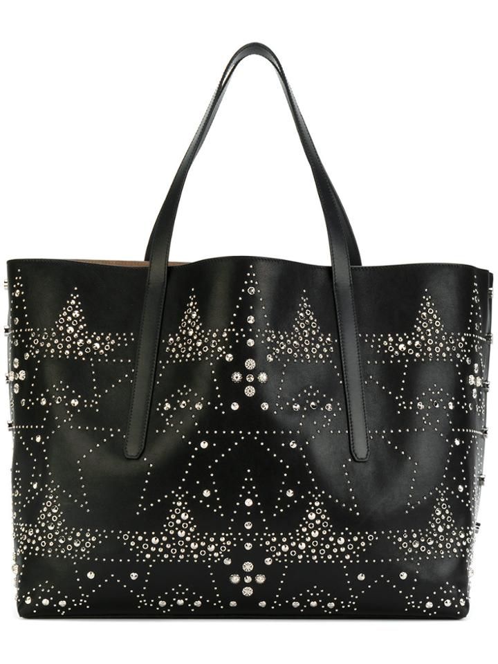 Jimmy Choo Pimlico Studded Tote - Black