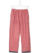 Pero Kids Teen Check Trousers - Red