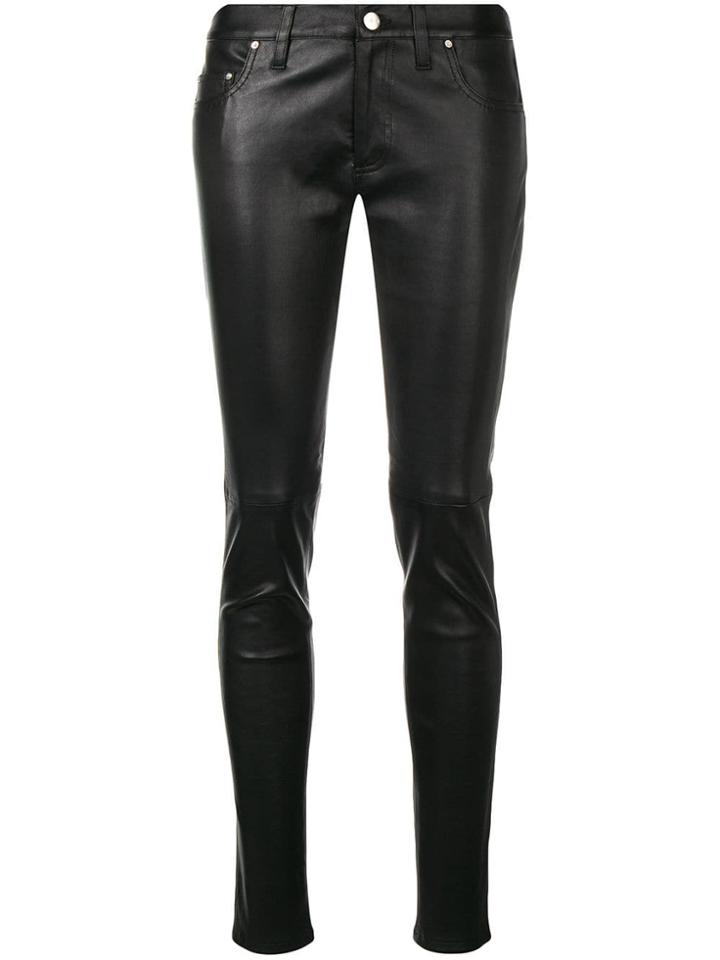 Iro Skinny Fit Trousers - Black