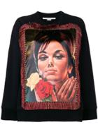 Stella Mccartney Fringed Sweatshirt - Black