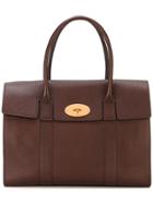 Mulberry Gold-tone Hardware Medium Tote - Red