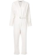 Rachel Comey Belted Jumpsuit - White