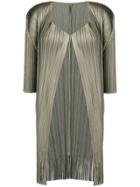 Pleats Please By Issey Miyake Pleated Jacket - Green