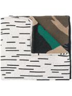 Gosha Rubchinskiy Jacquard Knitted Camouflage Scarf - Green