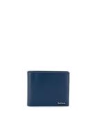 Paul Smith Logo Bi-fold Wallet - Blue