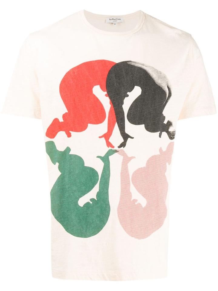 Ymc Curved Bodies T-shirt - Neutrals