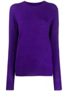 Isabel Marant Étoile Round Neck Sweater - Purple