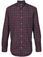 Gitman Vintage - Checkered Shirt - Men - Cotton/cupro - L, Red, Cotton/cupro