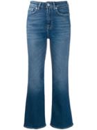 7 For All Mankind Vintage Cropped Jeans - Blue