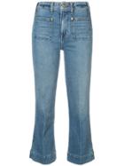 Khaite Slim-fit Cropped Jeans - Blue