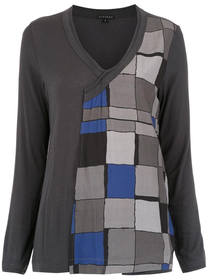 Alcaçuz Justin Printed Top - Grey