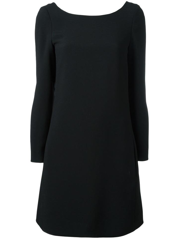 Chloé Scoop Back Dress - Black
