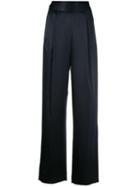 Michelle Mason Gathered Waistband Trousers - Black