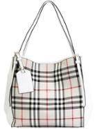 Burberry 'canter' In Horseferry Check Tote