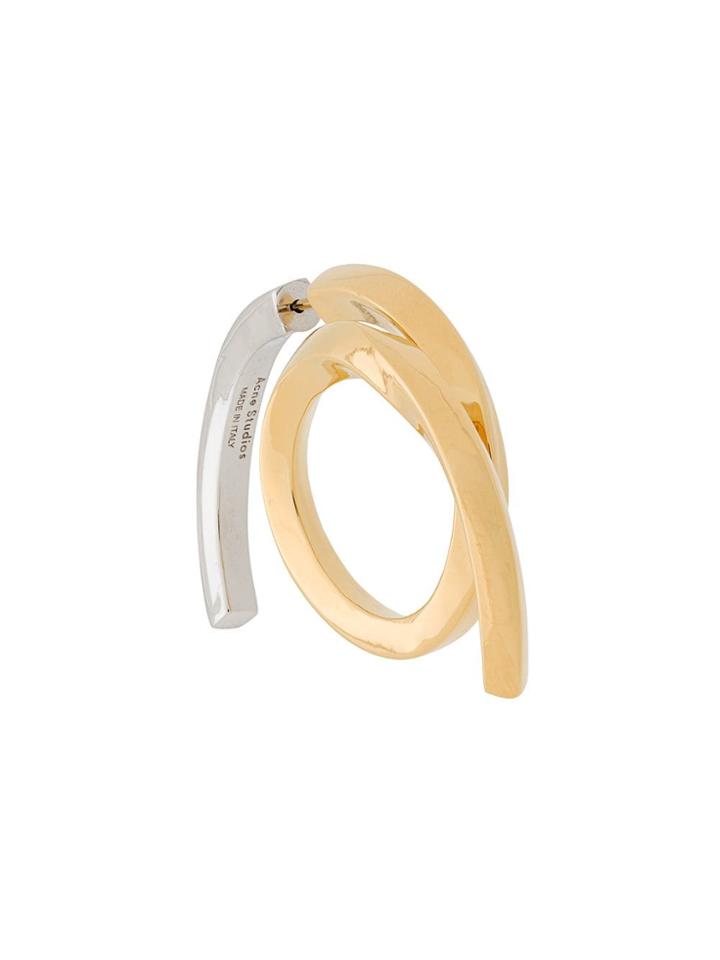 Acne Studios Industrial Earring - Gold