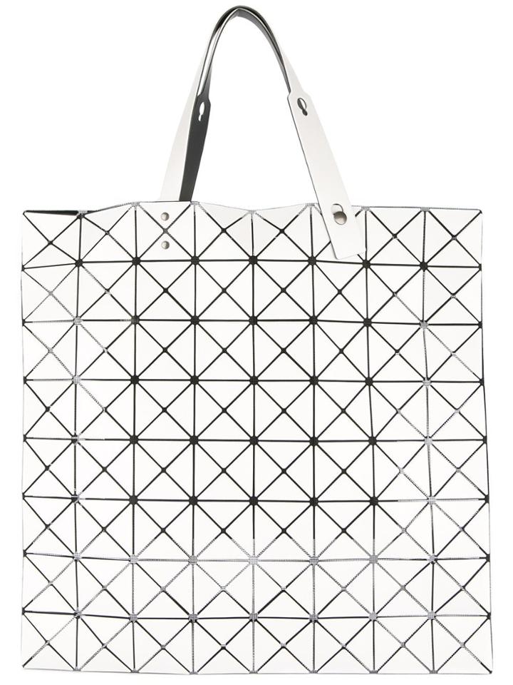 Bao Bao Issey Miyake Lucent Matte Tote Bag - White