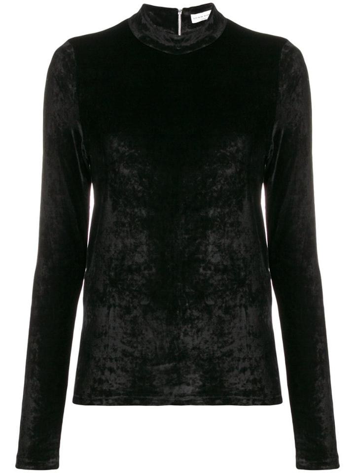 Sonia Rykiel Funnel Neck Jumper - Black