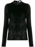 Sonia Rykiel Funnel Neck Jumper - Black
