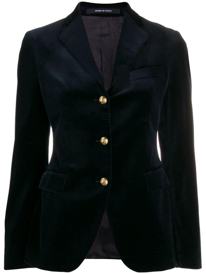 Tagliatore Fitted Jacket - Blue