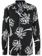 Dolce & Gabbana - Palm Print Shirt - Men - Silk/cotton - 40, Black, Silk/cotton