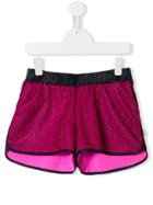 Little Marc Jacobs Teen Glitter Shorts - Pink