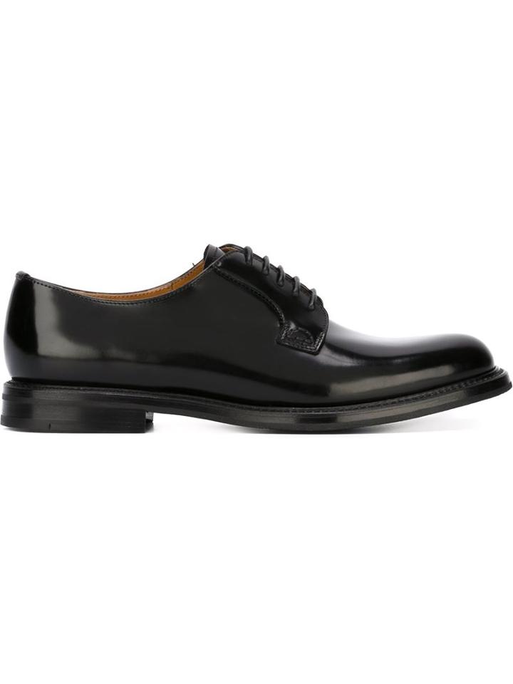 Church S Lace-up Shoes, Women's, Size: 39, Black, Leather/rubber