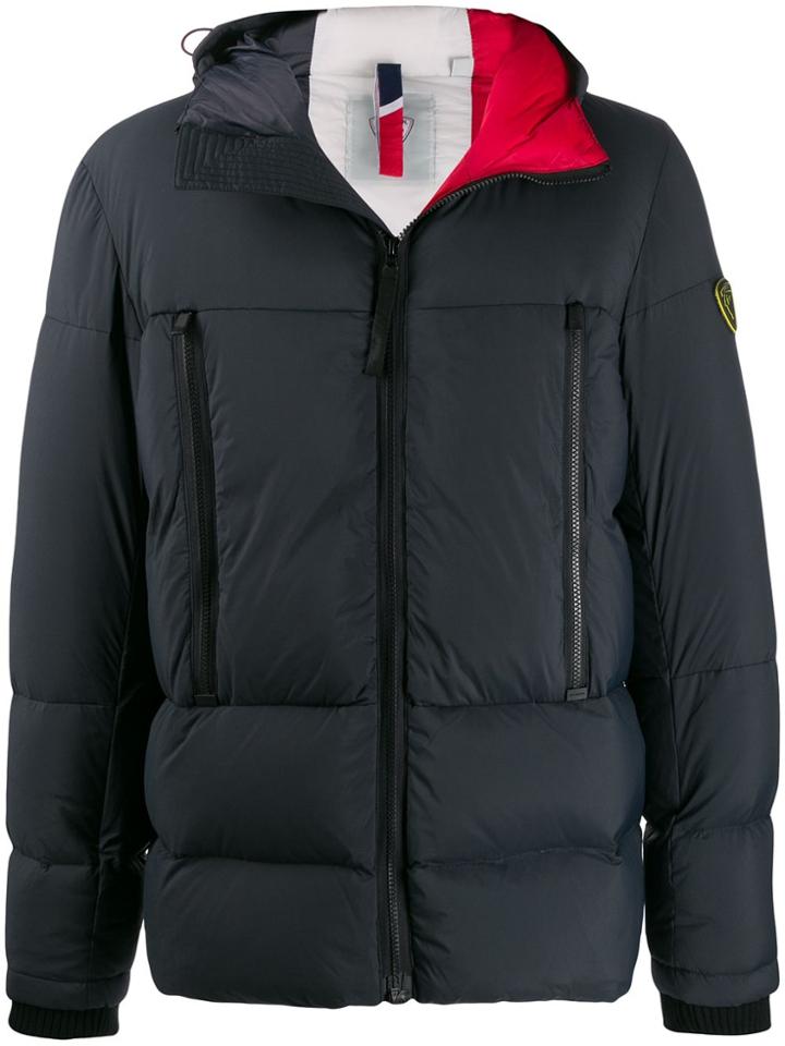 Rossignol Contrast Interior Padded Coat - Black