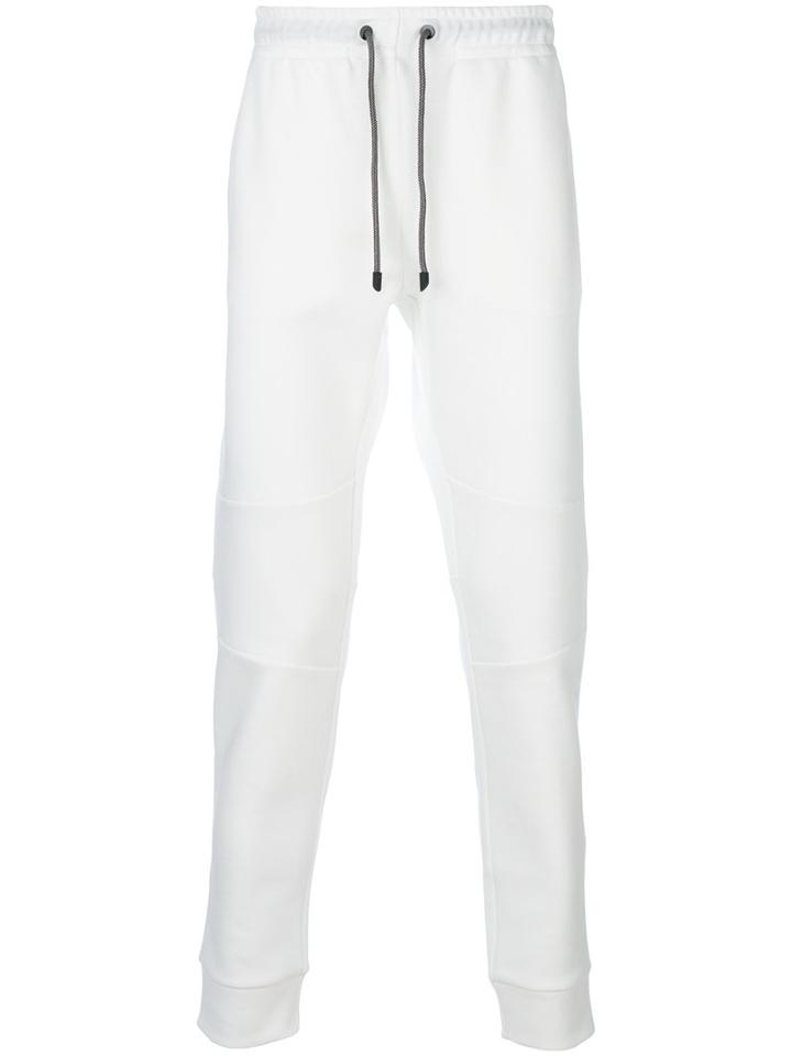 Fendi - Faces Drawstring Sweatpants - Men - Cotton/polyester - 52, White, Cotton/polyester