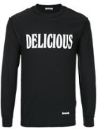 Blouse Delicious Longsleeved T-shirt - Black