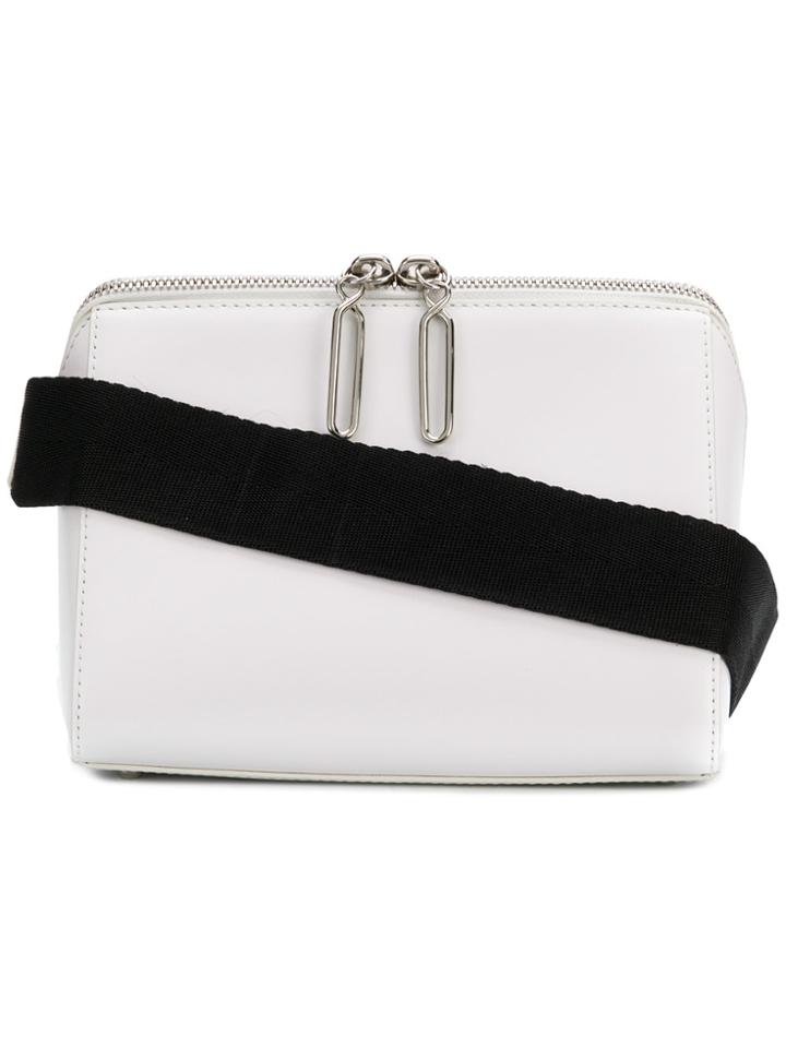 3.1 Phillip Lim Ray Triangle Crossbody Bag - White