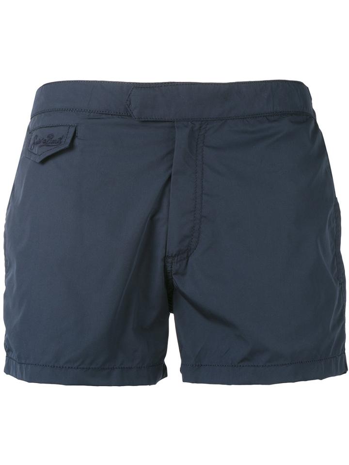 Mc2 Saint Barth - Harry Swim Shorts - Men - Polyamide/polyester/spandex/elastane - Xl, Blue, Polyamide/polyester/spandex/elastane