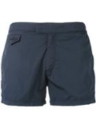 Mc2 Saint Barth - Harry Swim Shorts - Men - Polyamide/polyester/spandex/elastane - Xl, Blue, Polyamide/polyester/spandex/elastane