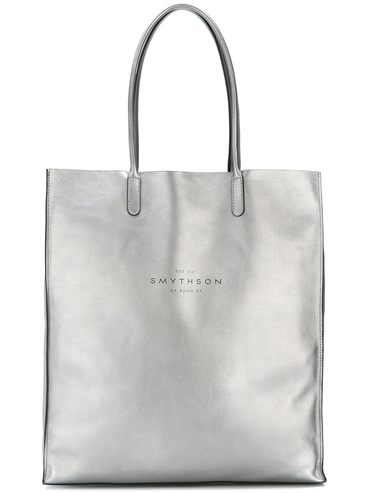 Smythson Kingly Tote - Metallic