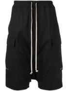 Rick Owens Elasticated Waist Shorts - Black