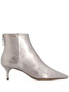 Alexandre Birman Metallic Ankle Boots - Silver