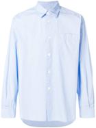 Très Bien Micro Stripe Shirt - Blue