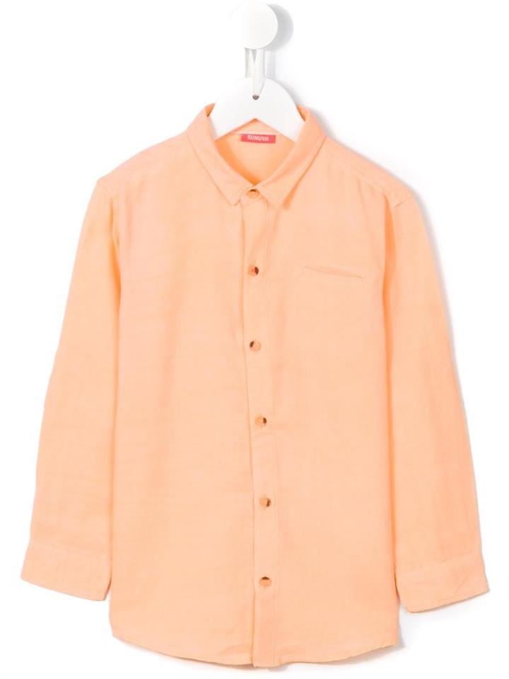 Sunuva 'sherbet' Shirt, Boy's, Size: 10 Yrs, Yellow/orange