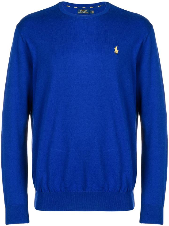 Polo Ralph Lauren Classic Jersey Sweater - Blue