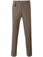 Incotex - Slim Tailored Trousers - Men - Mohair/wool - 48, Brown, Mohair/wool
