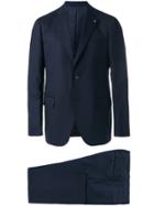 Lardini Notched Lapel Two-piece Suit - Blue